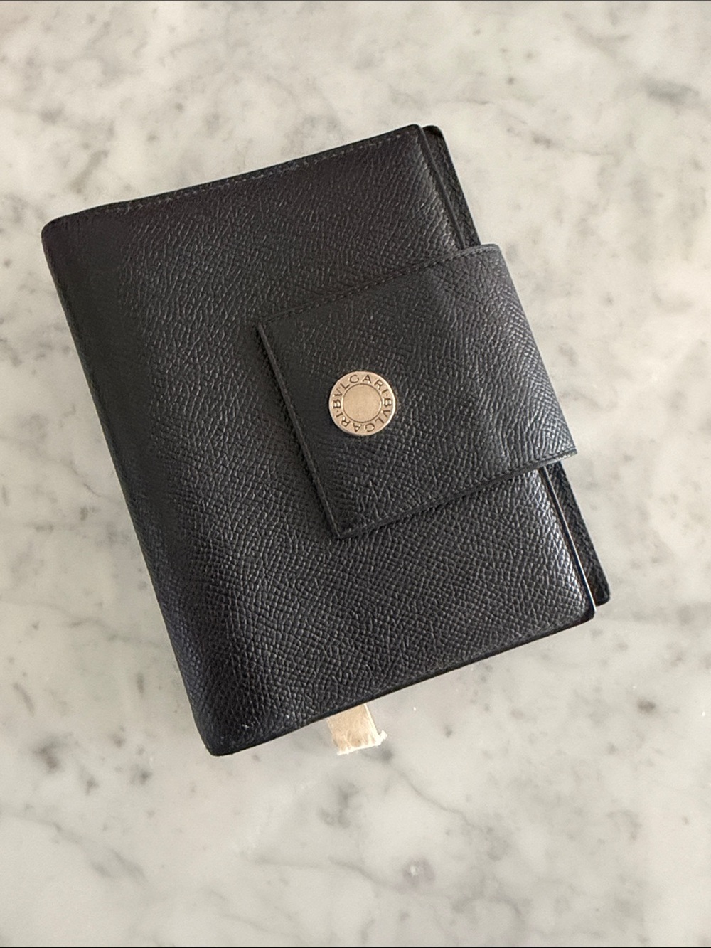BVLGARI Wallet Notes agenda